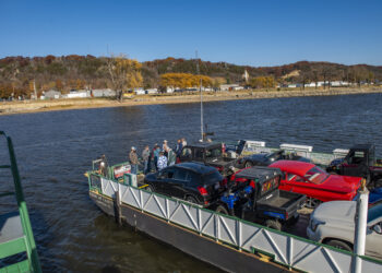 Ride the Cassville Car Ferry