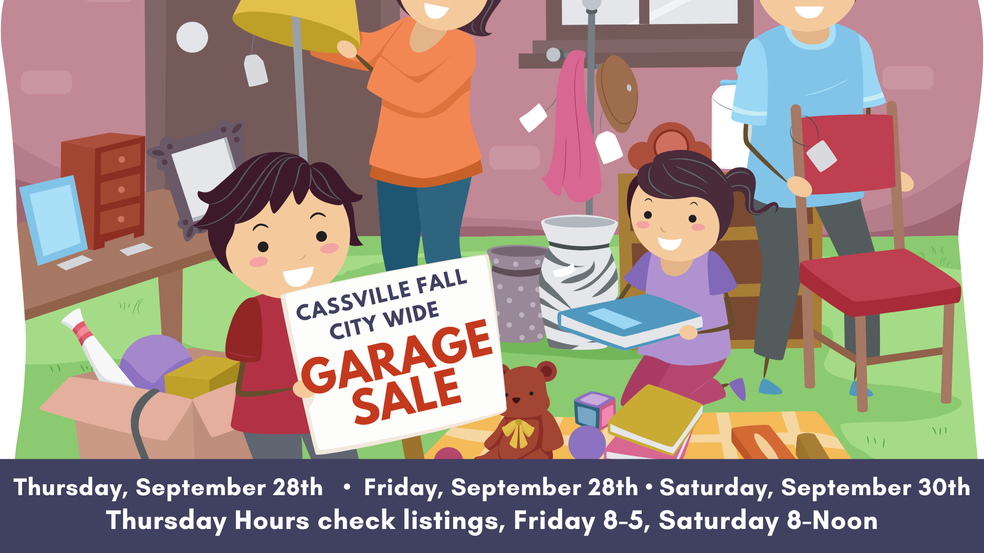 Fall Garage Sale in Cassville